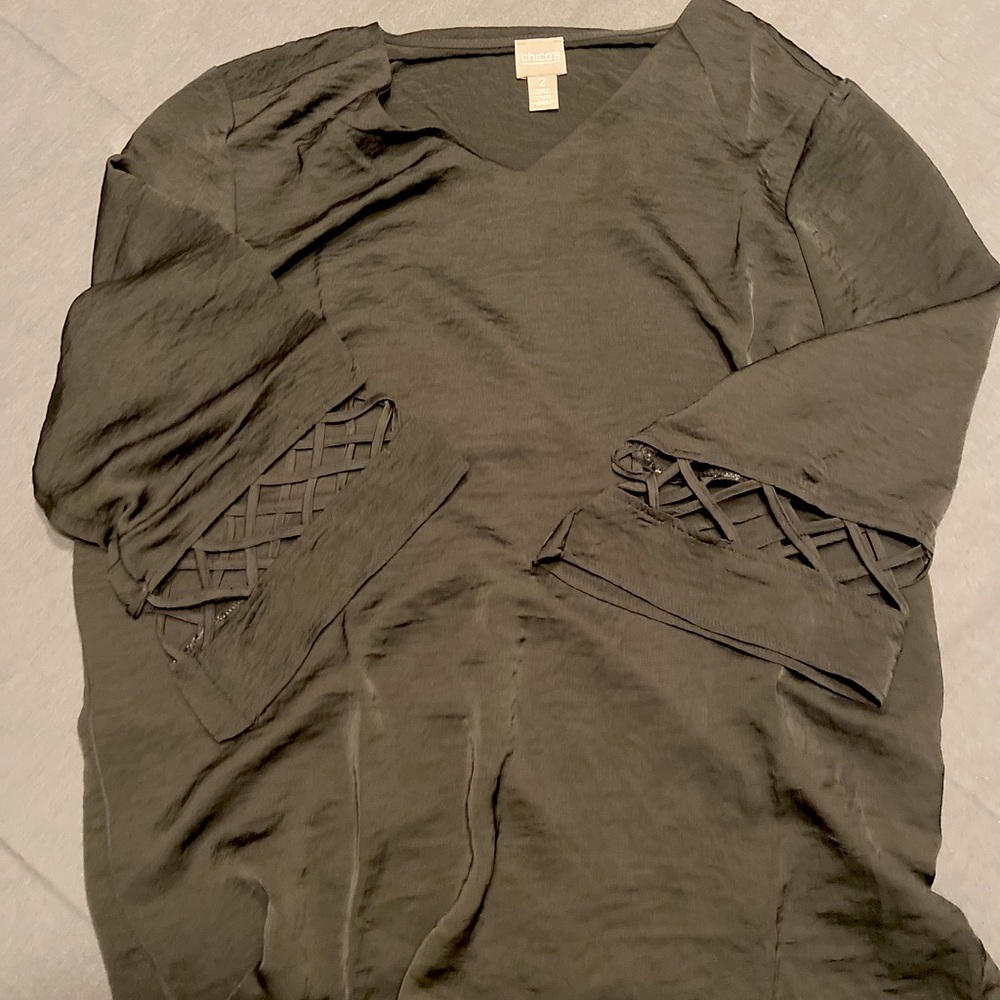 Chico’s Black Silk top